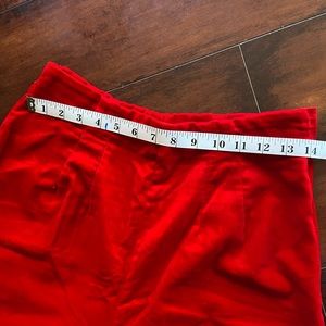 Vintage velour pedal pushers